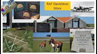 Abandoned airfield at RAF Davidstow Moor on Bodmin Moor