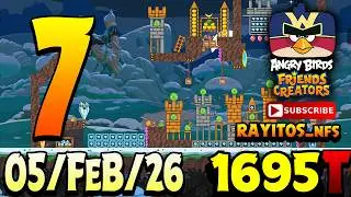 Angry Birds Friends Level 7 Tournament 1695 Highscore POWER-UP walkthrough
