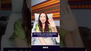 🚓 ICE divide a los inmigrantes en estos DOS GRUPOS