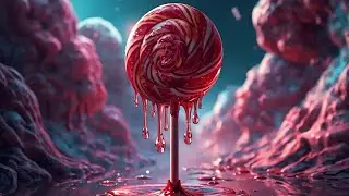 Burning a Lollipop Up Close &ndash; Extreme Macro Experiment