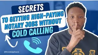 Secrets to Getting High Paying Notary Jobs Without Cold Calling