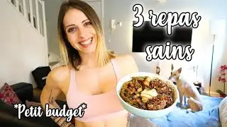 UNE JOURNÉE DANS MON ASSIETTE #39 ** 3 recettes saines et gourmandes PETIT BUDGET