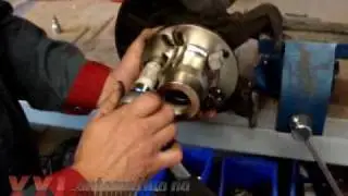radnabe abziehen