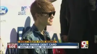 Bieber debit card?