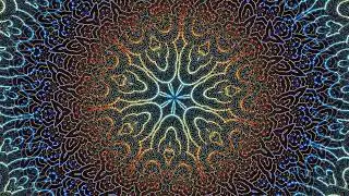 Sacred Mandala: Soul-Purifying Blue & Gold Energy Resonance [4K]