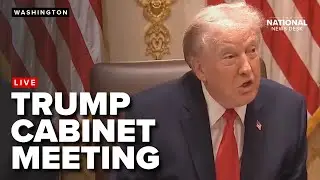 Trump hosts cabinet meeting amid Minnesota crackdown