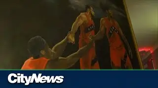 Raptors players reimagined in unique new art exhibit