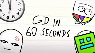 Geometry Dash in 60 seconds... | Geometry Dash 2.11 Animation