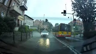 Urwanie chmury - Trasa Wałbrzych - Szczawno Zdrój