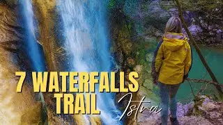 7 Waterfalls Trail in Istria, Croatia