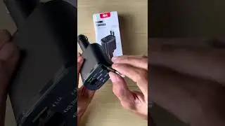 ￼Clivo - 120W Fast Charging Car Charger Mobil & Motor Rectractable Cable Mobil 4 Ports PD