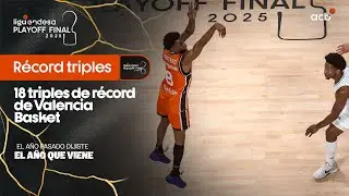 18 TRIPLES de RÉCORD de Valencia Basket en un Playoff final | Playoff Liga Endesa 2025