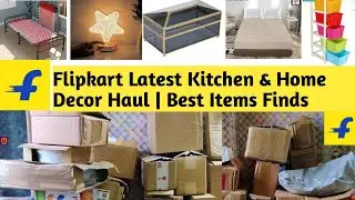Flipkart Latest Kitchen & Home Decor Haul | Best Items Finds | Trendy Kitchen items | @flipkart