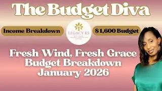 My BI-Weekly |Fresh Wind, Fresh Grace Budget Breakdown| Paycheck 1