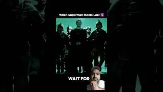 When Loki Meet Superman 😈 Loki #ytshorts #superman #marvel #loki #theboys #lokiuniverse #supermans
