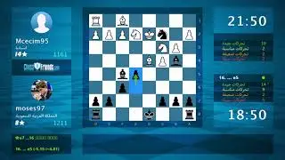 Chess Game Analysis: Mcecim95 - moses97 : 0-1 (By ChessFriends.com)