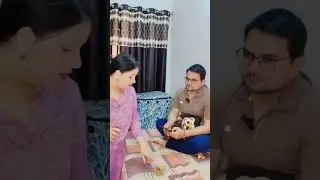 Chuhe marne ki dwai#Rasgulle nhi khane the#Nidhi Pardeep vlogs#comedy #husbandwife