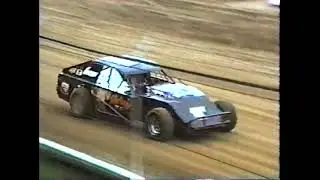 Highland Speedway Racing Action From June 08, 1996!  Highland, Ill.