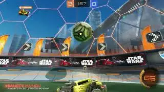 Rocket League - Футбол на авто. Драка в воздухе