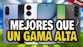 5 TEL&Eacute;FONOS de GAMA MEDIA QUE SUPERAN a la GAMA ALTA ✅ en 2026