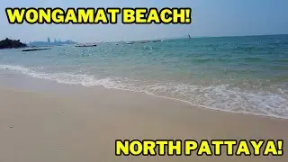 Wongamat Beach Pattaya | Sunday walk at North Pattaya #beach #walkthrough #thailand #beautiful