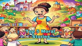 Top 5 Moral Stories for Kids | Fairy Tales | Moral Stories in English | Bedtime Stories