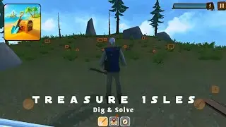 Treasure Isles: Dig & Solve - Gameplay (Android)
