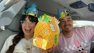 vlogmas 2025: spongebob meal, elf by the beach, surprise gift