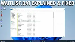 What is WaitList dat file in Windows 11 and 10 - Easy Fix