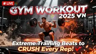 Best Workout Beats 2025 | Trap Hip Hop Gym Mix | Power Motivation & Ultimate Energy 💪 LIVE 24/7
