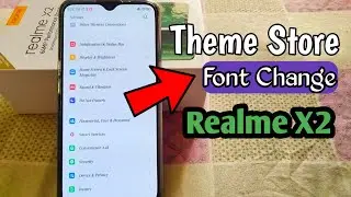 Realme Theme Store update | Font change Features on realme X2