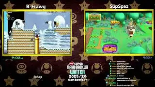 B-Frawg vs SupSpaz | NSMBW Randomizer Tournament Winter '26 Group Stages