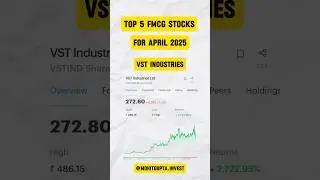 TOP 5 FMCG Stocks For April 2025