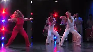 From The Samba Reggae Workout & Tutorial with Quenia Ribeiro | Full Program &rarr; WorldDanceNewYork.com