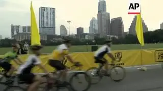 Lance Armstrong at race for charity ahead of UCI decision on USADA ruling