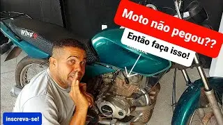 Moto sem pegar como descobrir o defeito com essas dicas.