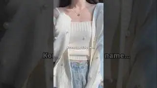 Korean tops with name...☁️ #shorts #raraxthetic #korean #fashion
