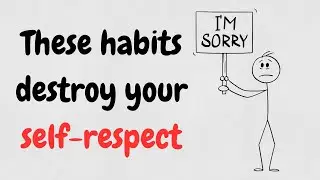 The small habits that silently destroy your self respect