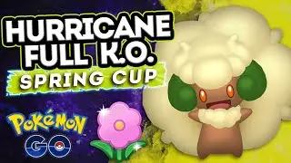 WHIMSICOTT with HURRICANE Surprises Spring Cup! - GO Battle League