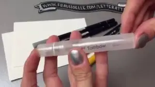 #letterattack Lettering Lessons - Brush Lettering Tischdeko f&uuml;r Silvester