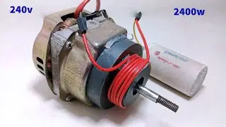 Self Running Motor Generator 240v Ac Transformer 2400w Electric generator