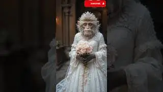 😂 Funny Monkey Dance at Wedding  Hilarious Dance Moves 2025  #dance #funny #monkeyvideo #monkey