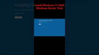 Install Windows 11 Quick !  #windows1125h2 #windows11 #microsoft #techtips #tutorial #nousb