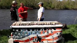 Summer Fishing for Walleye on Oconto River