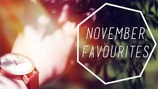 November Monthly Favourites // onceuponabeautytime