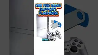 Ciri PS2 Support Flashdisk dan Hd External #shorts, #ps2 #playstation