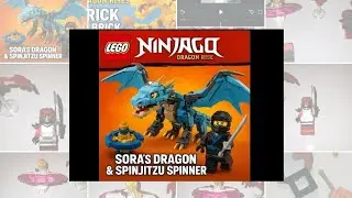 🔥 LEGO NINJAGO Dragon Rises | Sora&rsquo;s Dragon & Spinjitzu Spinner Built Brick by Brick 🐉⚡@LEGO#lego 