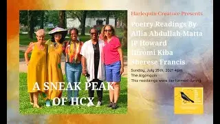 POETRY READINGS: Harlequin Creature X Chapbook Sneak Peak @ NYC Poetry Festival Governors Island