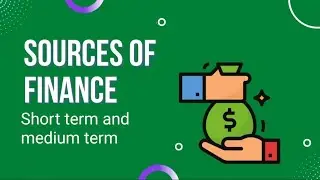 #Souces of finance #finance #fm #financial #management 