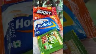 ആരും കുടിച്ചിട്ടില്ലാത്ത വെറൈറ്റി ഷേക്ക്&zwnj;  Boost Horlicks Bru Shake #Shorts #short